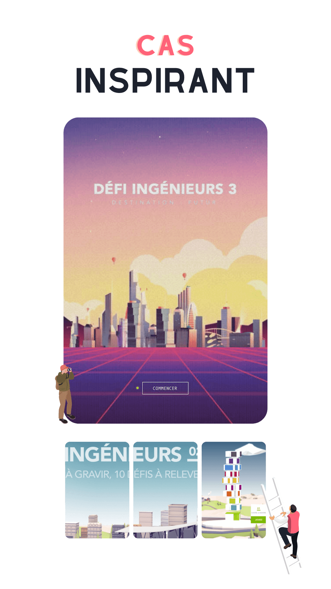 Jeux serieux - exemple Sncf -Recrutement en école d’ingénieur